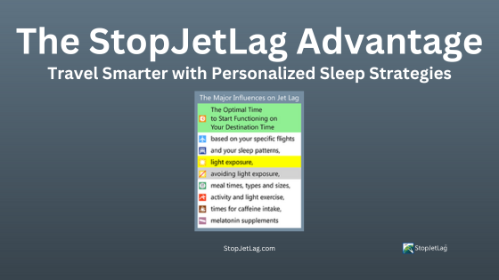 Travel Smarter with Personalized Sleep Strategies Travel Smarter with Personalized Sleep Strategies